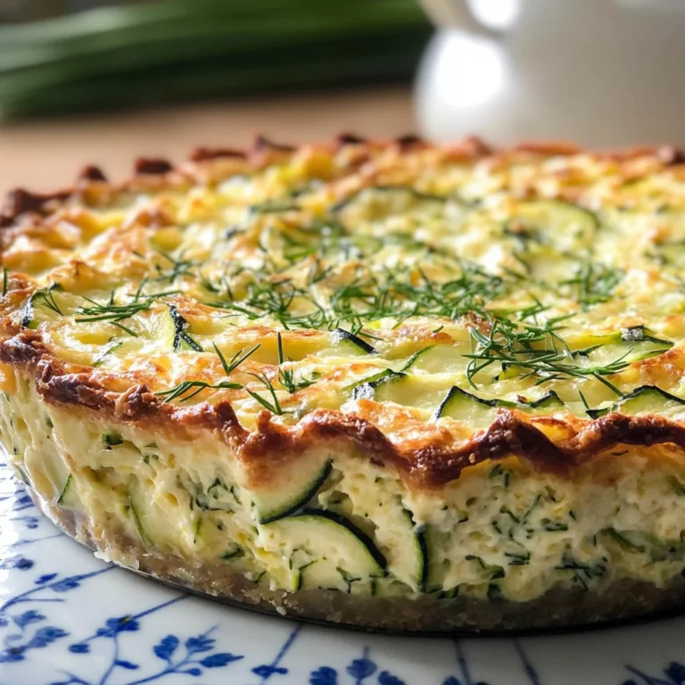 Crustless Zucchini Quiche Recipe