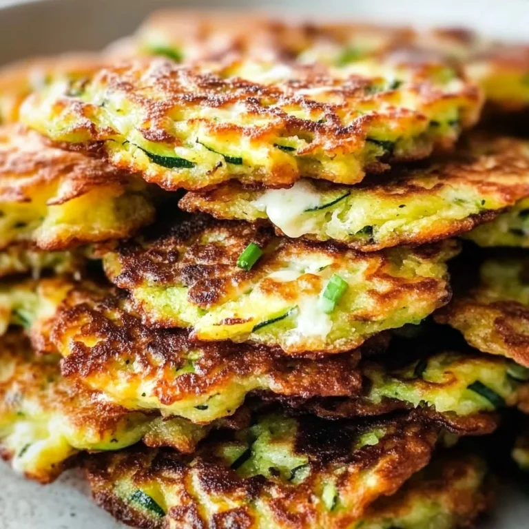 Easy Zucchini Fritters