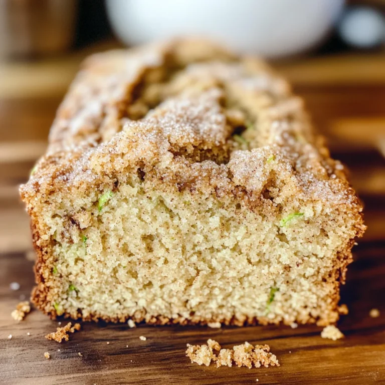 The Best Snickerdoodle Zucchini Bread