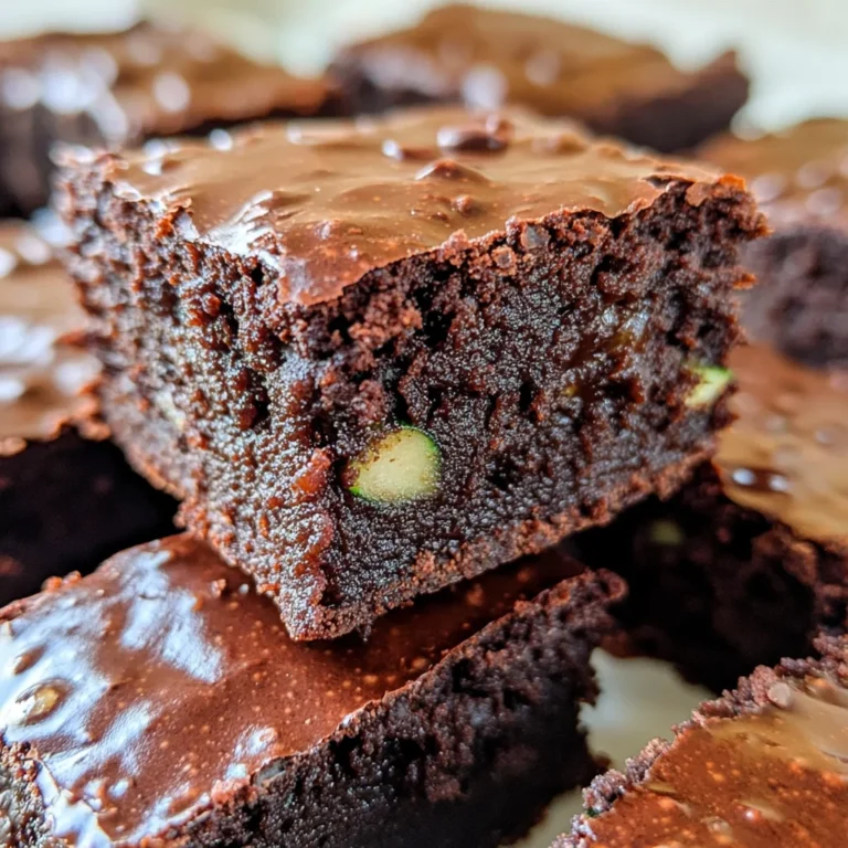 Zucchini Brownies