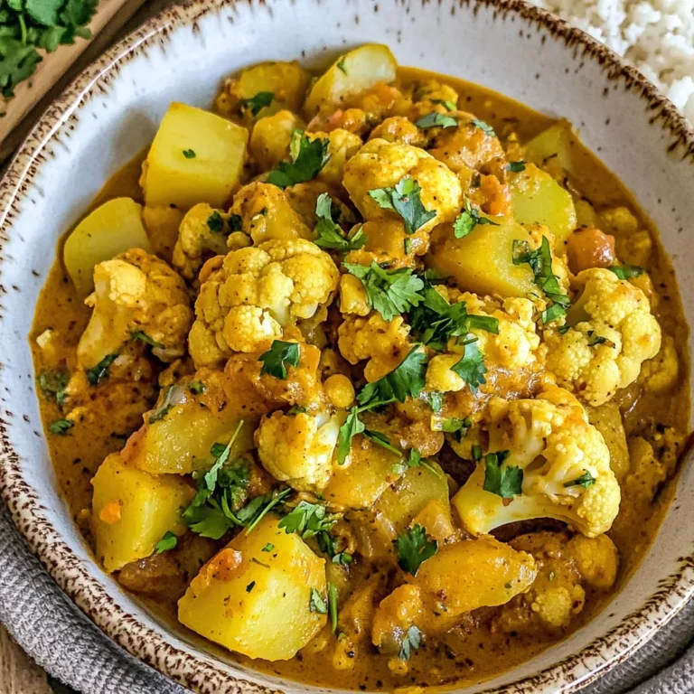 Cauliflower Potato Curry