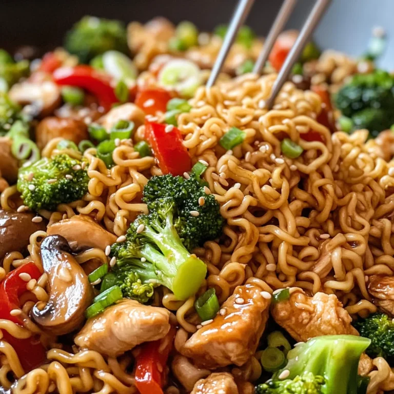 Chicken Ramen Stir Fry