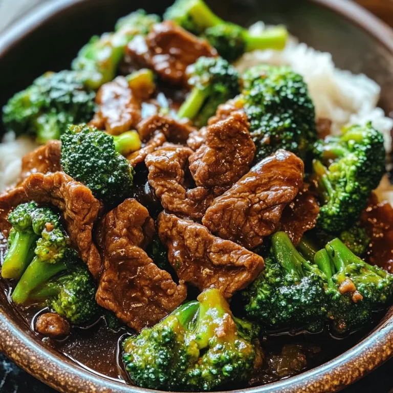 Chinese Beef and Broccoli (牛肉炒西兰花)