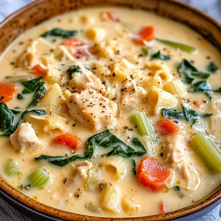 Creamy Tuscan Chicken Soup