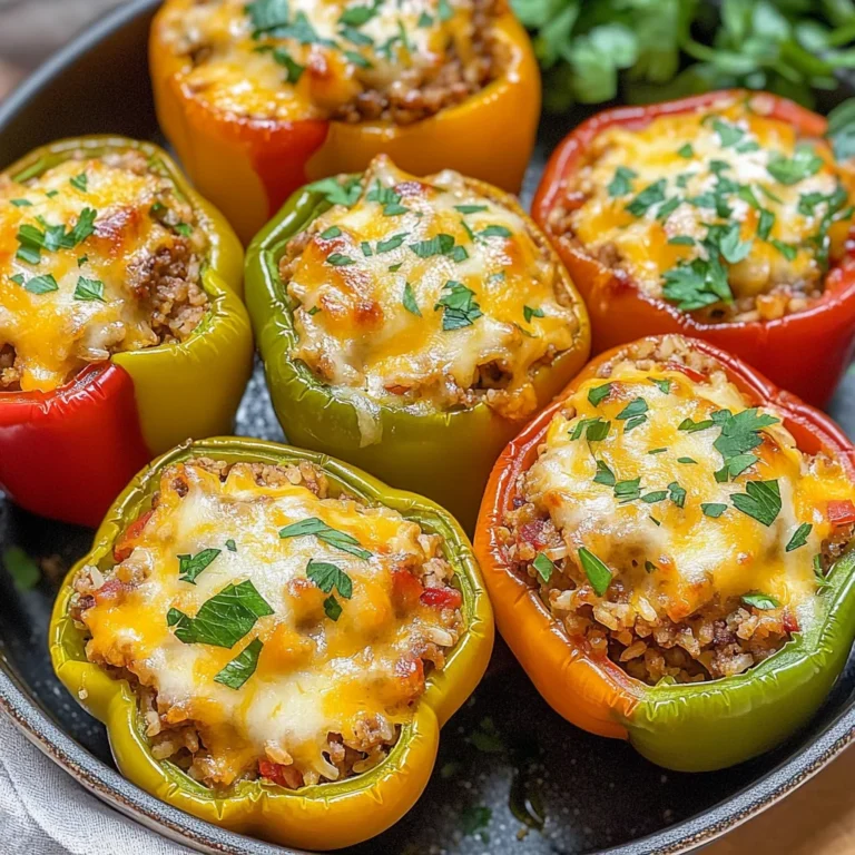 Easy Stuffed Bell Peppers Recipe