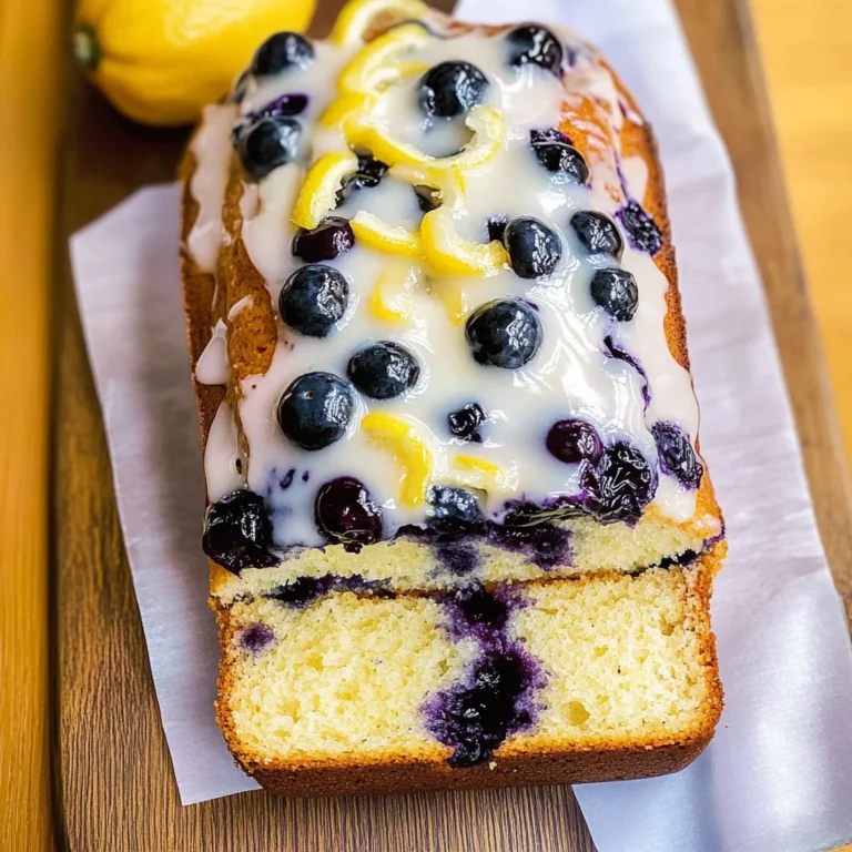 Lemon Blueberry Bread