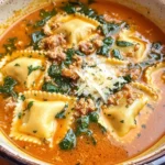 Ravioli Soup