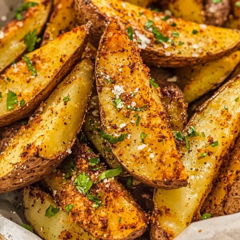 Seasoned Baked Potato Wedges