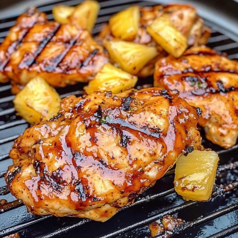 Whiskey Pineapple Chicken