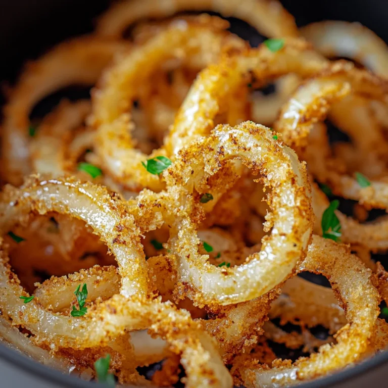Air Fryer Crispy Onions recipe