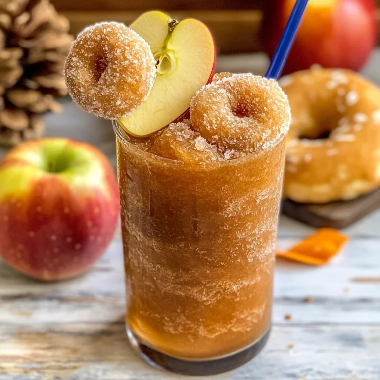 Apple Cider Slush