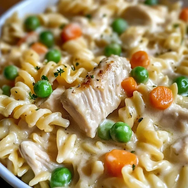 Chicken Pot Pie Pasta Recipe