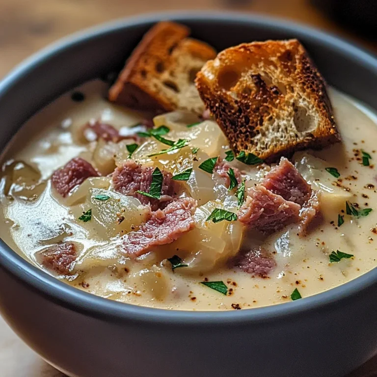 Creamy Reuben Soup: A Delicious Twist on a Classic