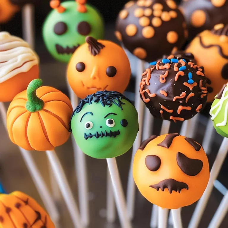 Halloween Cake Pops