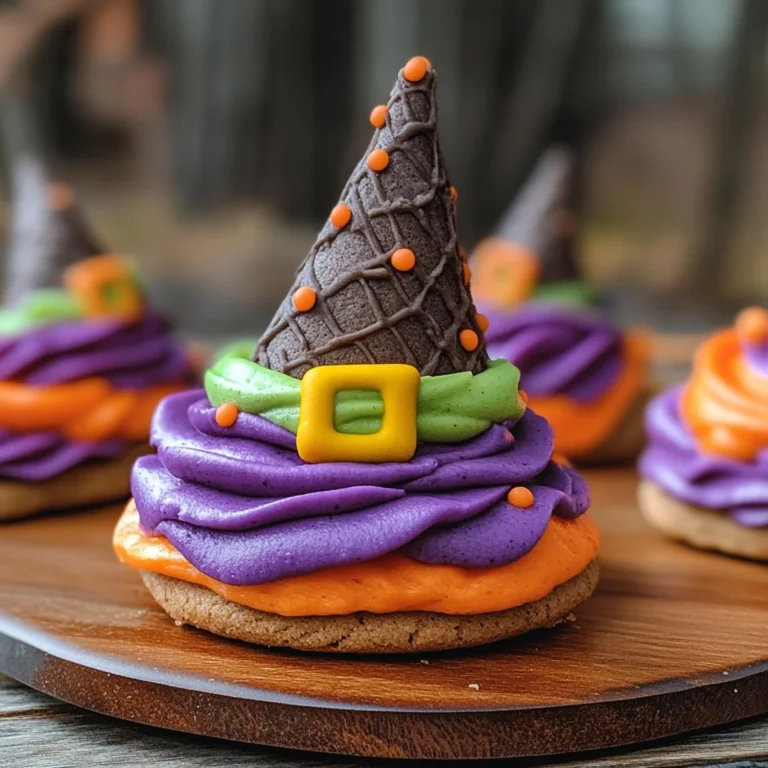 Halloween Witch Hat Cookies
