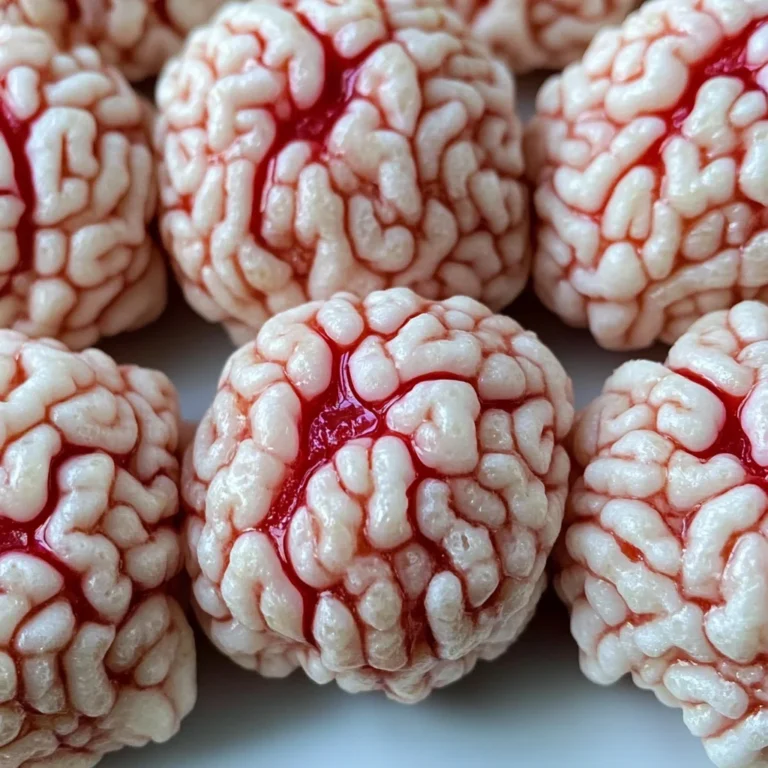 Marshmallow Rice Bubbles Halloween Brains