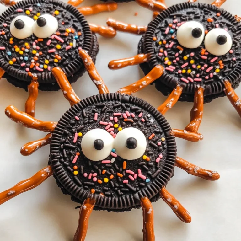 Oreo Spider Halloween Cookies