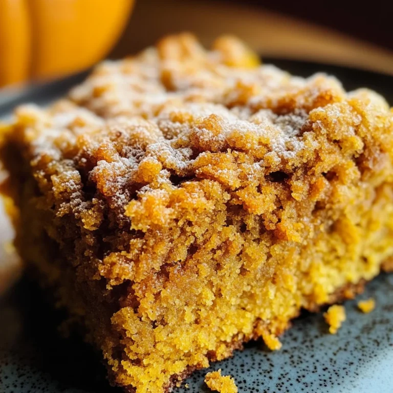 Pumpkin Coffee Cake