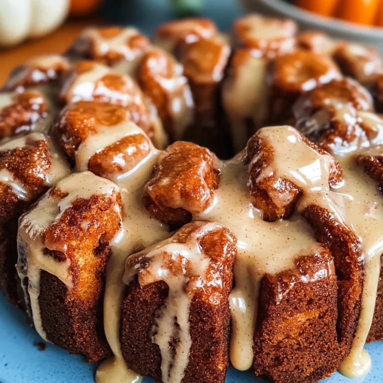 Pumpkin Spice Monkey Bread Recipe