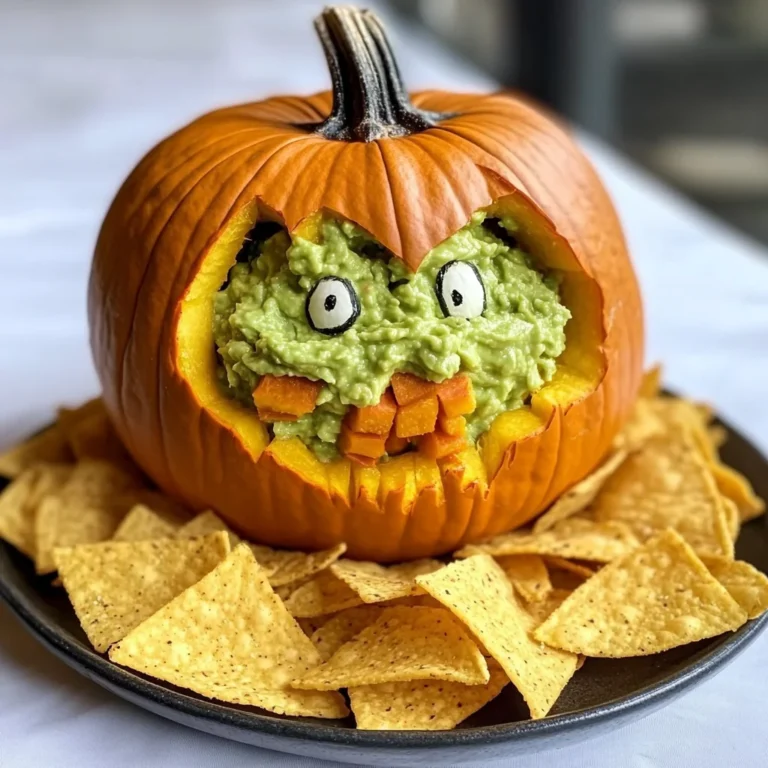 Throwing Up Pumpkin Guacamole Recipe