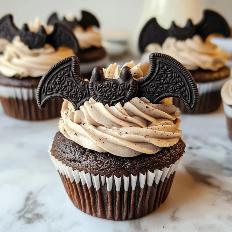 Vegan Oreo Bat Cupcakes